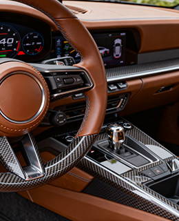 Titanium chromium brown car